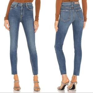 NEW GRLFRND Jeans Size 27 Kendall Love All Around 5 Pocket Distress Denim USA